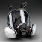3M 6800 Full Facepiece Reusable Respirator, Respiratory Protection, Medium 4/Case
