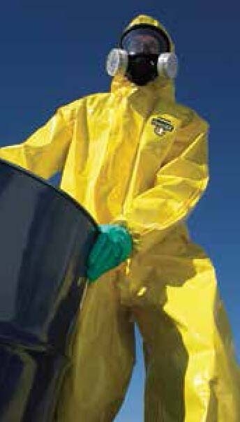 ChemMax 4,Chemical Protective Garment,Heavy duty 6 layer protective barrier